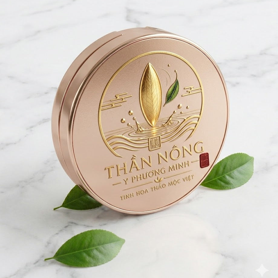 Hộp Phấn Nền Thiên Nhiên Thảo Mộc